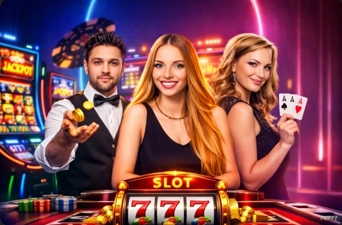 Roleta e blackjack 7t777